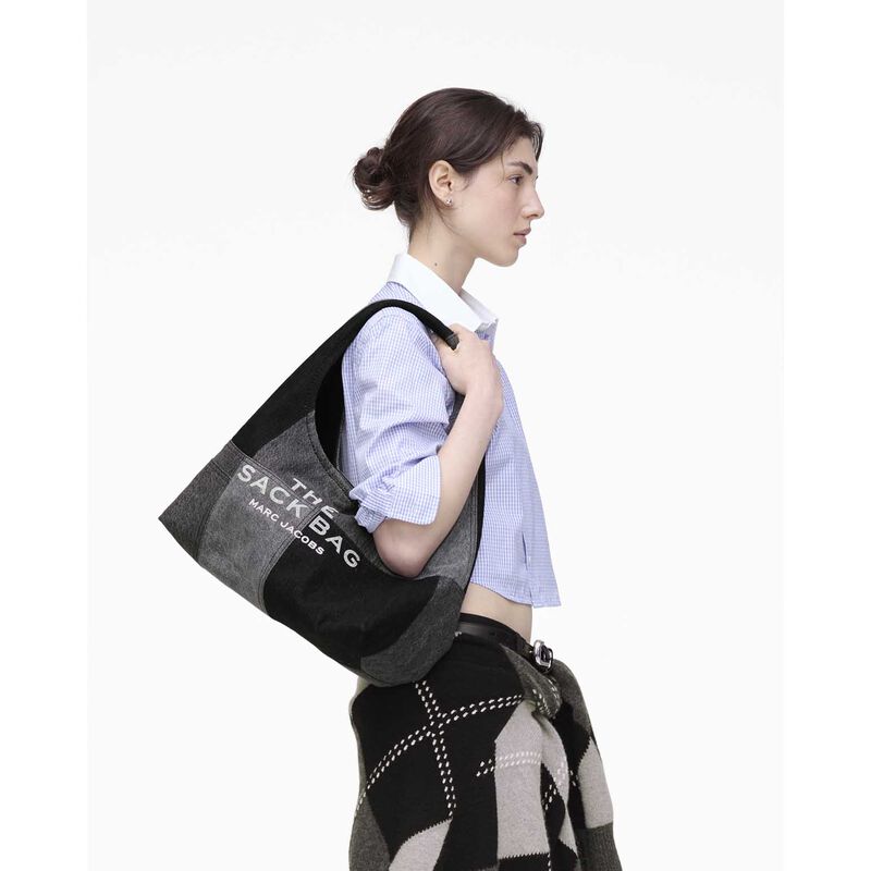 MARC JACOBS The Denim Sack Bag image number 1